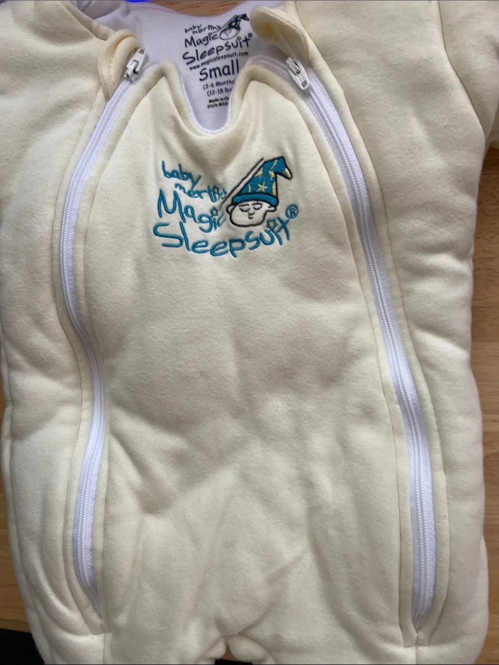Magic Sleepsuit Baby One-Piece in Cream